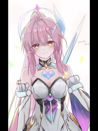 发爱弥斯绘画过程#鸣潮 #鸣潮爱弥斯#绘画#同人