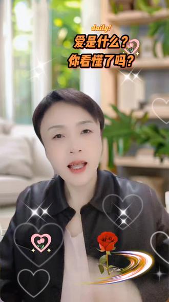 #创作者中心 #创作灵感 #爱是什么?你懂吗?#爱是接纳,包容和理解#要懂得珍惜和呵护。@抖音创作小助手 @抖音小助手 @抖音