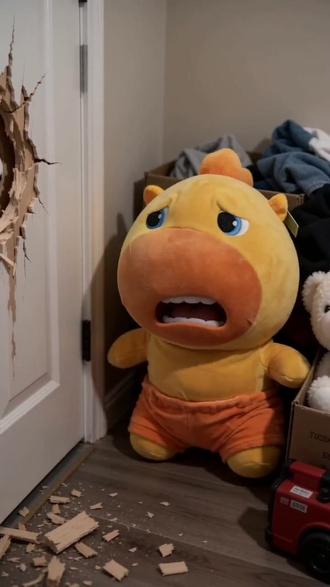 太可恶了线条小狗 #AI酒店门后的恐惧 #随变ai随便玩