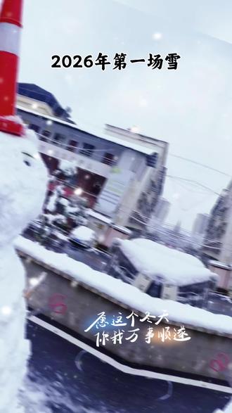 下雪了👏👏你们的城市下雪了吗?#雪景