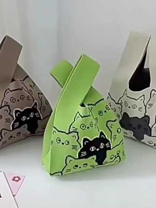 #卡通针织手机包#手机包#单肩包#手提包#斜挎包