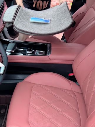 #亚麻汽车坐垫四季通用 #汽车坐垫推荐