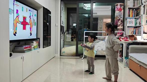 switch里的舞力全开还有儿童模式
#舞力全开 #亲子互动游戏 #儿童健身