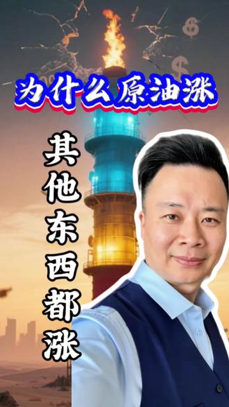 原油一涨价所有的东西跟着涨?为什么呢?#油价调整最新消息 #原油 #汽油