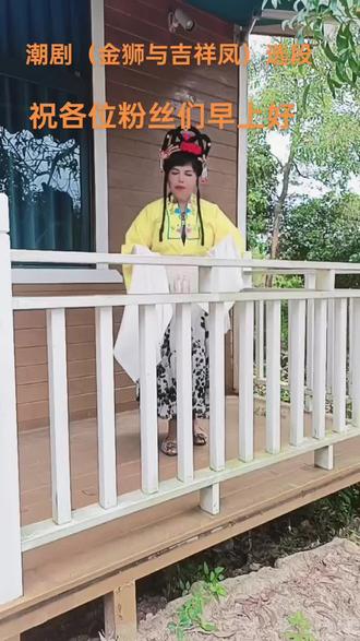 #弘扬戏曲文化 #潮剧(金狮与吉祥凤)选段#谢谢大家