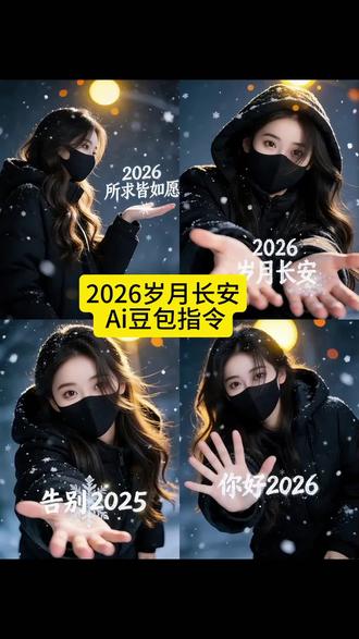 2026岁月长安,写真豆包ai指令来了#豆包ai ,#豆包P图已经nextlevel了#豆包 #告别2025年