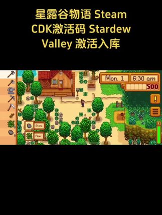 星露谷物语 Steam CDK激活码 Stardew Valley 激活入库#星露谷物语 #星露谷物语攻略 #游戏日常 #在抖音入手的好东西 #无限回购的宝藏单品