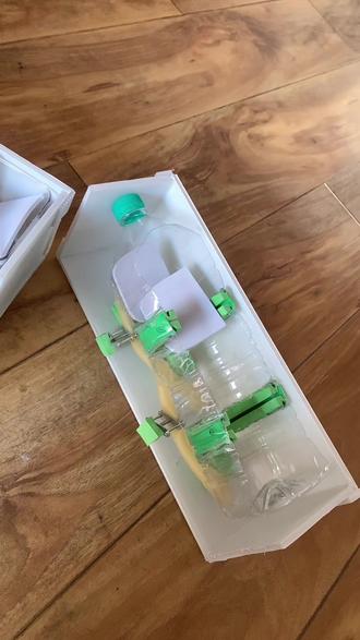 船闸模型。#船闸模型#连通器原理 物理实验模型