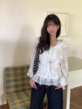 什么 韩女现在都爱穿这样的衬衫?!! #韩系穿搭#早秋穿搭 #氛围感穿搭#衬衫控