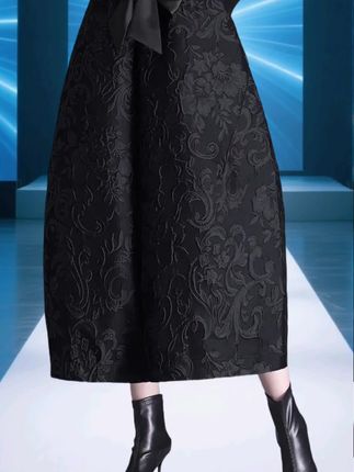 欧洲站九分灯笼裤时髦专柜秋冬外贸女装阔腿裤子哈伦妈妈2025新款#小个子穿搭 #灯笼裤 #时髦精的冬天这样穿