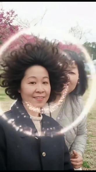 AI发型变变变#相约春天赏樱花 #姐妹相聚快乐时光