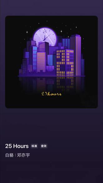 幻觉填满空拍,扎根脑海忘不掉#25Hours#音乐分享#戴上耳机#宝藏音乐#氛围感听歌