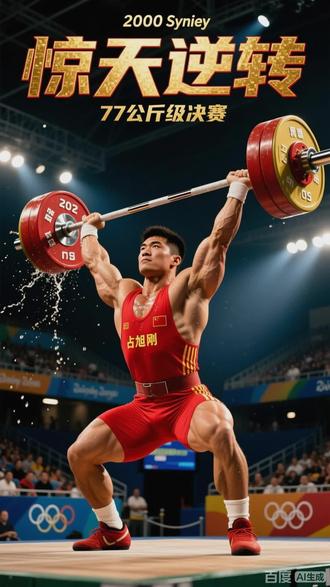 2000年悉尼奥运会男子举重77公斤级决赛中,中国选手占旭刚上演了奥运史上经典逆转夺冠一幕。以下是关键信息:
比赛过程
抓举劣势:占旭刚抓举仅以160公斤排名第四,落后希腊选手米特鲁5公斤。
挺举绝杀:在挺举最后阶段,占旭刚需举起从未成功过的207.5公斤(超世界纪录5公斤)才能逆转。他顶住压力完成这一壮举,总成绩与米特鲁持平(367.5公斤),凭借体重更轻夺冠。
历史意义
占旭刚成为首位蝉联奥运冠军的中国男子举重运动员。
该级别是2000年悉尼奥运会新设项目,占旭刚为首位奥运冠军。
数据记录
挺举207.5公斤的杠铃做功估算为3500焦耳。
总成绩367.5公斤的抓举/挺举组合为160公斤+207.5公斤。
后续影响
这一胜利被广泛誉为“永不放弃”的体育精神象征,其庆祝动作也成为奥运经典画面。
#举重 #奥运会