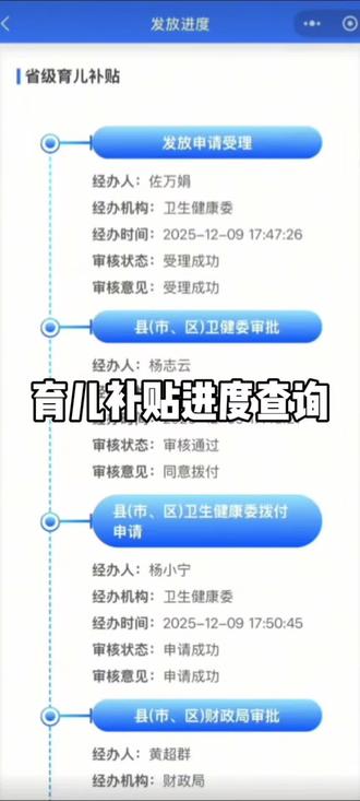 育儿补贴没有到账的姐妹,可以查询一下发放进度#创作灵感 #育儿 #育儿补贴 #人类幼崽 #带娃 @抖加🔥上热门🔥dou+🔥热点宝