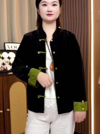 新中式时尚气质女装百搭国风秋季女装外套