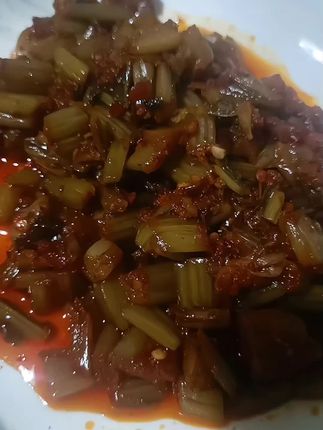 #云南德宏傣家油淋辣腌菜 #云南特产 #腊腌菜 #美味下饭菜 #抖音小助手