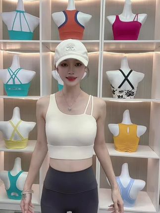 #高强度运动背心 #一体式美背 #跑步