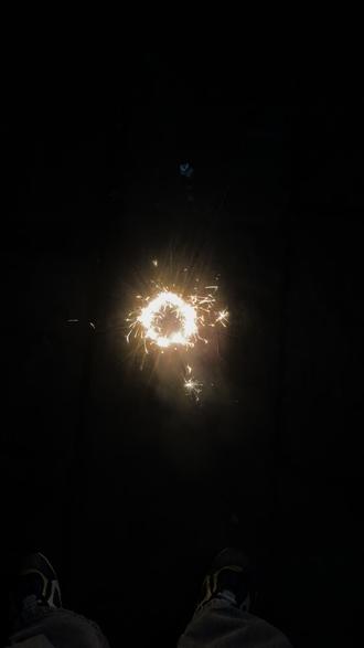 #仙女棒烟花 #仙女棒玩法 爱心成功不了那就来个大团圆吧