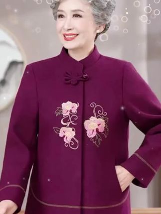 #喜婆婆婚宴礼服 #优雅气质 #妈妈穿搭 #时尚妈妈装 #中老年穿搭