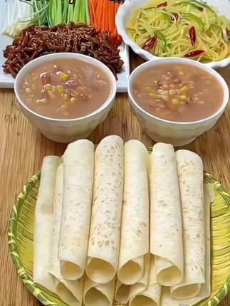 铁棍山药春饼#爱生活爱美食 #在家做美食 #小孩都爱吃 #太好吃了