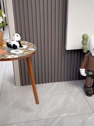 曼陀罗边几茶几沙发边柜北欧图案网红卧室阳台小圆桌客厅角几床头#沙发边柜 #小圆桌 #曼陀罗#居家好物