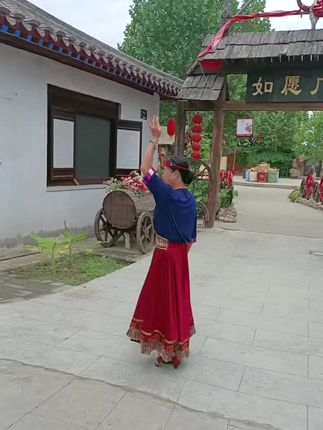 #大家一起来 #少数民族风情 #舞出美丽舞出健康