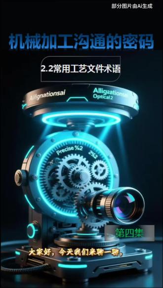 常用工艺文件术语,【看得懂的机械加工】第4集。#数控cnc #机械加工制造 #数控加工