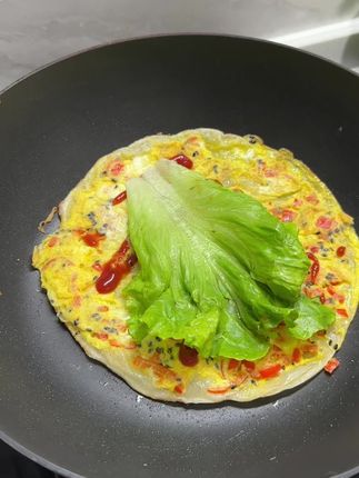 #早餐饼 #3分钟营养早餐挑战 #早餐吃什么 #手抓饼 #手抓饼的最新吃法