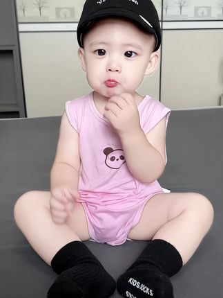 啊啊啊!男孩子穿粉色也好好看!!!#萌娃穿搭 #人类幼崽又奶又酷穿搭 #高品质童装  #萌宝穿搭 #潮童穿搭