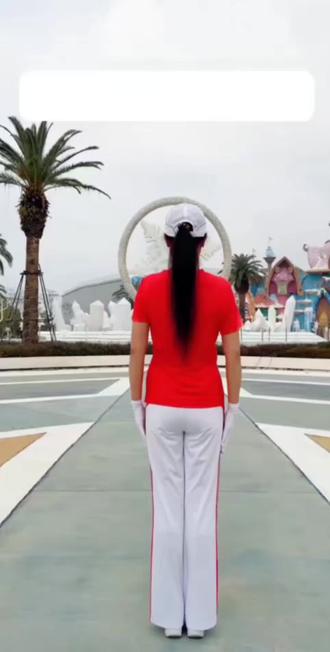 中国梦之队快手第二套健身操第五节背、正面演示