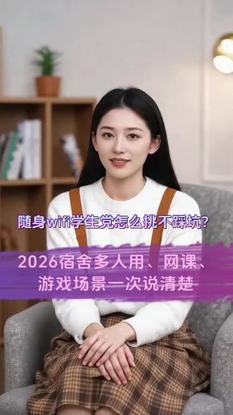 随身wifi学生党怎么挑不踩坑?2026宿舍多人用、网课、游戏场景一次说清楚#随身wifi #随身wifi推荐 #随身wifi上网神器 #赫电