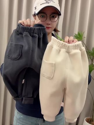 #高品质童装 #宝宝加绒加厚裤子 #婴幼儿服饰
