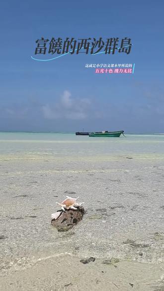 #看到最后 #重温儿时的记忆 #小学语文课本 #富饶的西沙群岛 #原文
西沙群岛是南海上的一群岛屿,是我国的海防前哨。那里风景优美,物产丰富,是个可爱的地方。
西沙群岛一带海水五光十色,瑰丽无比:有深蓝的,淡青的,浅绿的,杏黄的。一块块,一条条,相互交错着。因为海底高低不平,有山崖,有峡谷,海水有深有浅,从海面看,色彩就不同了。
海底的岩石上长着各种各样的珊瑚,有的像绽开的花朵,有的像分枝的鹿角。海参到处都是,在海底懒洋洋地蠕动。大龙虾全身披甲,划过来,划过去,样子挺威武。
鱼成群结队地在珊瑚丛中穿来穿去,好看极了。有的全身布满彩色的条纹;有的头上长着一簇红缨;有的周身像插着好些扇子,游动的时候飘飘摇摇;有的眼睛圆溜溜的,身上长满了刺,鼓起气来像皮球一样圆。各种各样的鱼多得数不清。正像人们说的那样,西沙群岛的海里一半是水,一半是鱼。
海滩上有拣不完的美丽的贝壳,大的,小的,颜色不一,形状千奇百怪。最有趣的要算海龟了。每年四五月间,庞大的海龟成群爬到沙滩上来产卵。渔业工人把海龟翻一个身,它就四脚朝天,没法逃跑了。
西沙群岛也是鸟的天下。岛上有一片片茂密的树林,树林里栖息着各种海鸟。遍地都是鸟蛋。树下堆积着一层厚厚的鸟粪,这是非常宝贵的肥料。
富饶的西沙群岛,是我们祖祖辈辈生长的地方。随着祖国建设事业的发展,可爱的西沙群岛必将变得更加美丽,更加富饶。