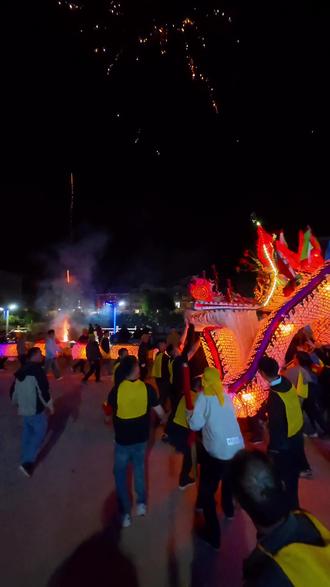 长乐五村舞龙打饼#舞龙 #创作灵感 #民俗文化