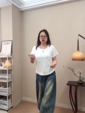 #遮肉显瘦 #微胖穿搭 #大码女装 #面料柔软舒适 #谁穿谁好看