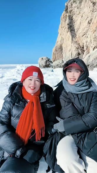 2026年1月25日和对友们去大连驼山排石!