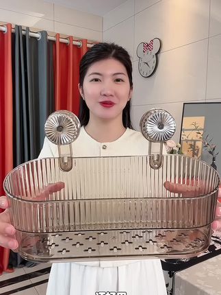 #吸盘置物架 #壁挂收纳盒 #免打孔置物架 #收纳整理 #免打孔收纳筐