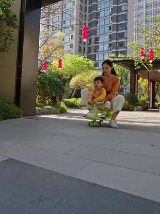 介个酷骑N1扭扭车,才是90后遛娃的正确打开方式