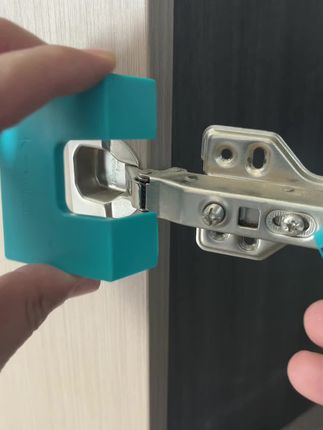 #全屋定制 #木工 #铰链安装固定片 #热门