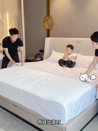 #上热门破1000万粉丝 #上热门抖音小助手 #上热门话题榜🔥 #有亮点 #一次性四件套   旅游住酒店一次性四件套