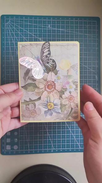 【教程】旋转小机关教程来喽!想要贴素材纸的宝们要提前贴,不然就得和我一样,又重做一次!#手工 #立体书机关 #明星周边