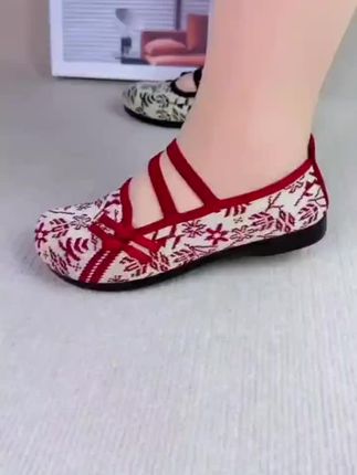 夏季新款妈妈女布鞋闰月鞋飞织软底透气防滑网面鞋舒适单鞋中老年#妈妈鞋软底防滑 #防滑耐磨 #舒适透气 #夏季新款