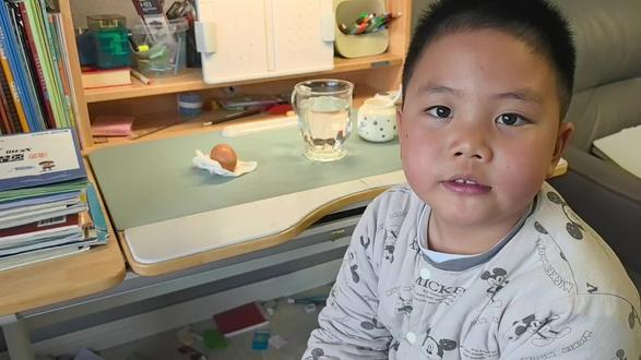 #会浮起来的鸡蛋 自己动手实验,学习科学知识。