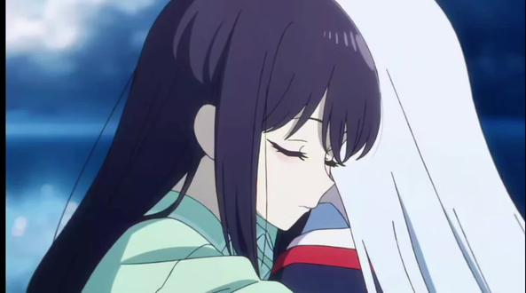 你会陪我走到真正的好结局的对吧?#超时空辉夜姬 #动漫