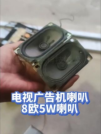 电视广告机喇叭 50*90MM长方形喇叭,4欧/8欧可选、5瓦功率!适配电视机、广告机,音质清晰稳定,安装便捷,为设备注入纯净音效,满足影音播放需求!#电视机#广告机#电视机喇叭#喇叭#家电维修@抖音小助手