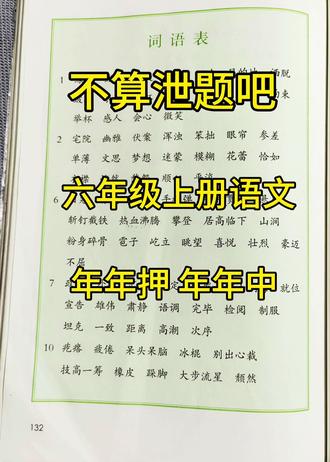 六上语文期末复习知识点汇总
#六上语文 #期末复习 #语文知识点 #六年级期末 #语文
