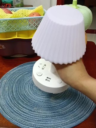 #台灯插座 #台灯插座二合一 #台灯