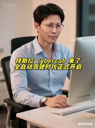 特斯拉 Cybercab 量产下线,全自动驾驶时代正式开启!