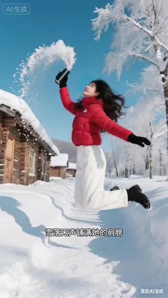 #ai视频生成 《豆包》Ai音乐生成【雪地里撒欢】