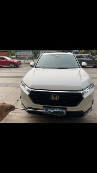 本田系列车子都可以像这款CRV一样方案,中间位置安装一套3寸透镜!#贺州 #本田 #车灯升级 #改灯 #激光大灯